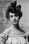 Lyda Jane Dondanville , Sheridan, Illinois, circa 1900